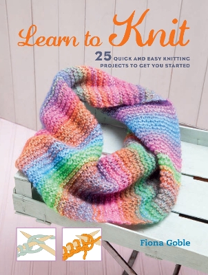 Book cover for Learn to Knit