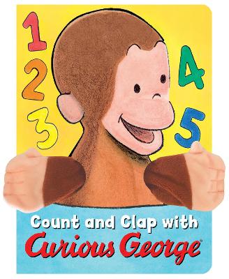 Book cover for Count and Clap with Curious George Finger Puppet Book