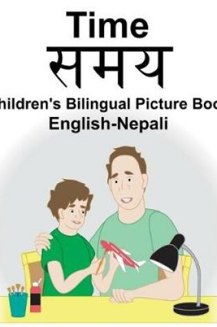 Cover of English-Nepali Time Children's Bilingual Picture Book