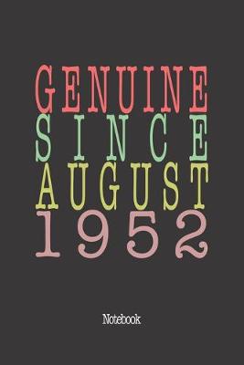 Book cover for Genuine Since August 1952