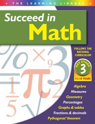 Book cover for Succeed in Maths 11-14 Years (Key Stage 3)