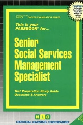 Cover of Senior Social Services Management Specialist