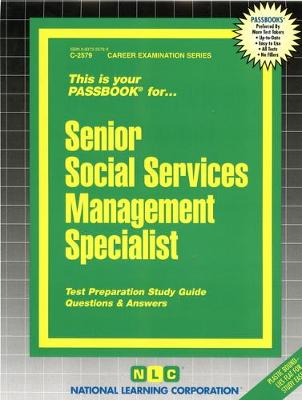 Book cover for Senior Social Services Management Specialist