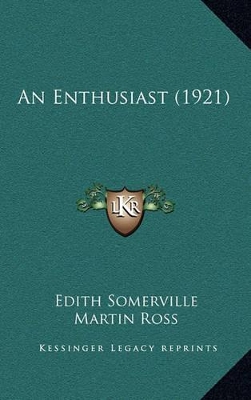 Book cover for An Enthusiast (1921)