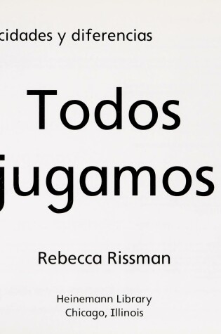Cover of Todos Jugamos