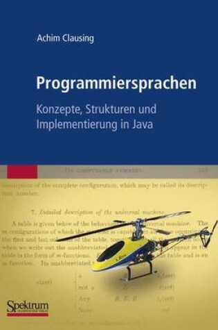 Cover of Programmiersprachen – Konzepte, Strukturen und Implementierung in Java