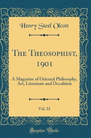 Cover of The Theosophist, 1901, Vol. 22