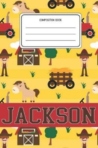 Cover of Composition Book Jackson