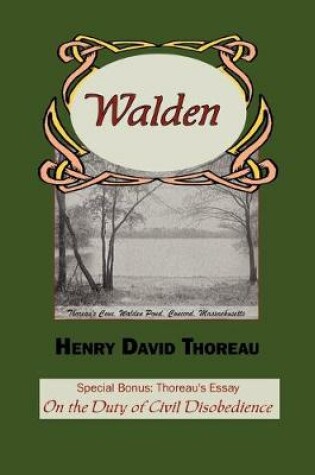 Cover of Walden with Thoreau's Essay on the Duty of Civil Disobedience