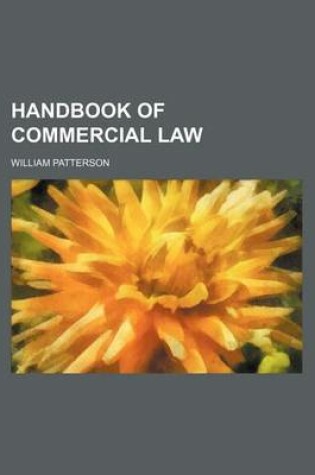 Cover of Handbook of Commercial Law