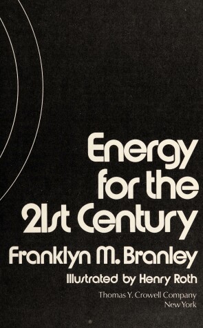 Book cover for Energy for the 21st Century