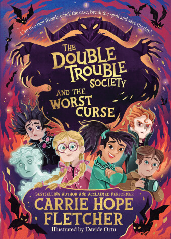 Book cover for The Double Trouble Society and the Worst Curse