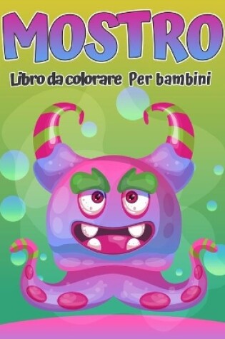 Cover of Libro da colorare di mostri per bambini