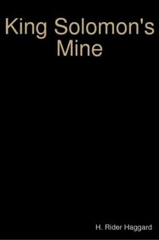 Cover of King Solomon's Mine