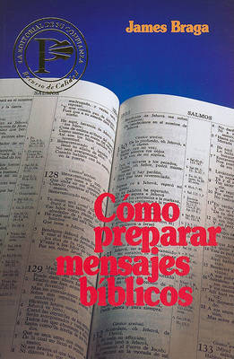 Book cover for Como Preparar Mensajes Biblicos