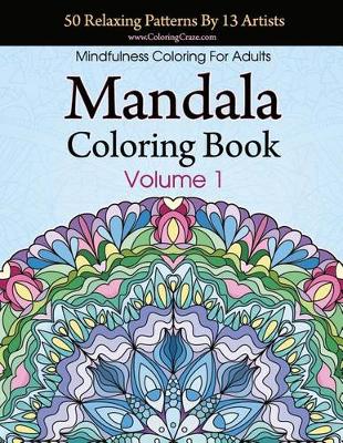 Book cover for Mandala Coloring Book