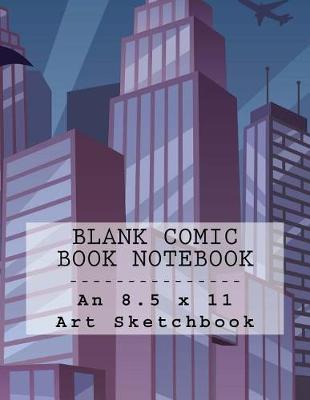 Book cover for Blank Comic Book Notebook