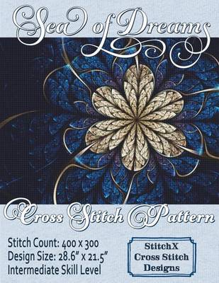 Book cover for Sea of Dreams Cross Stitch Pattern