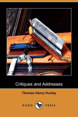 Book cover for Critiques and Addresses (Dodo Press)