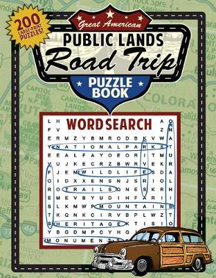 Book cover for Great American National Parks and Other Public Lands Road Trip Puzzle Book