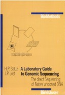 Cover of A Laboratory Guide to Genomic Sequencing