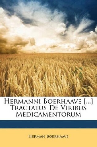 Cover of Hermanni Boerhaave [...] Tractatus de Viribus Medicamentorum