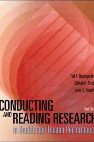 Cover of Conducting and Reading Research in Health and Human Performance