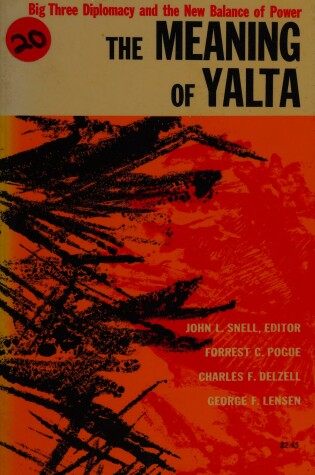 Cover of Meaning of Yalta