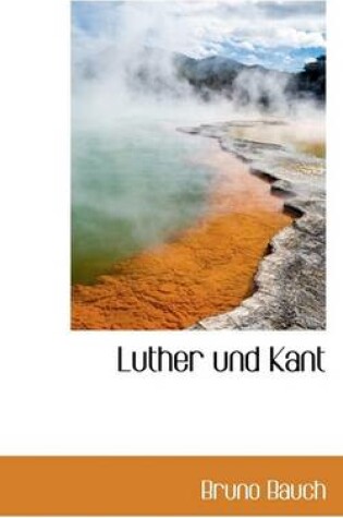 Cover of Luther Und Kant