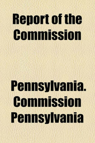 Cover of Report of the Commission