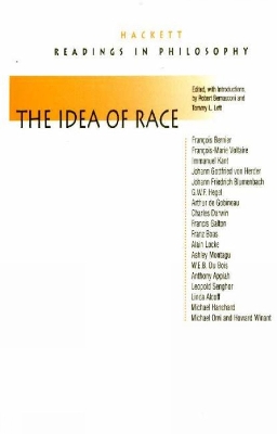 Book cover for The Idea of Race