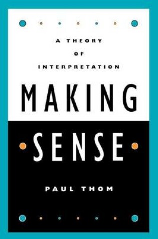 Cover of Making Sense