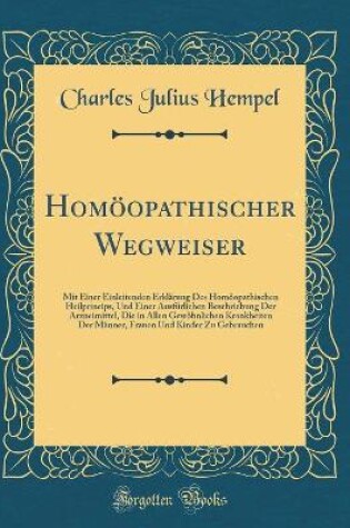 Cover of Homöopathischer Wegweiser