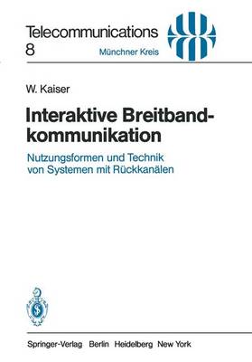 Cover of Interaktive Breitbandkommunikation