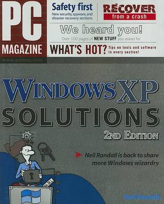 Book cover for "PC Magazine" Windows XP Solutions