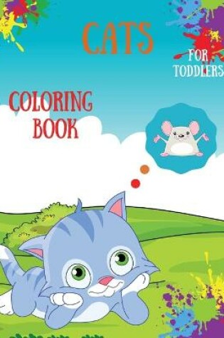 Cover of Toddler Cat Coloring Book