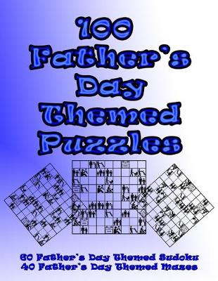 Book cover for 100 Father's Day Themed Puzzles