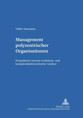 Book cover for Management Polyzentrischer Organisationen