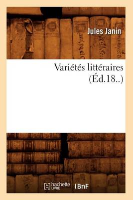 Book cover for Varietes Litteraires (Ed.18..)