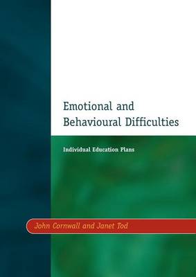 Book cover for Individual Education Plans (IEPs): Emotional and Behavioural Difficulties