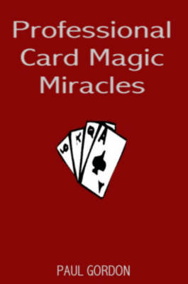 Book cover for Professional Card Magic Miracles