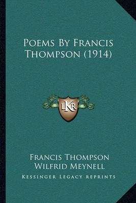 Book cover for Poems by Francis Thompson (1914)