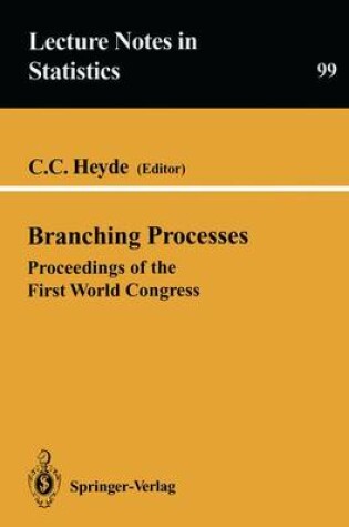 Cover of Branching Processes