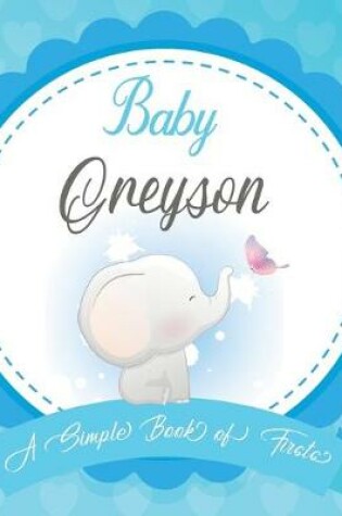 Cover of Baby Greyson A Simple Book of Firsts