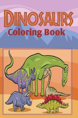 Book cover for Dinosaurs Coloring Book