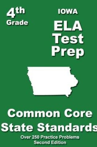 Cover of Iowa 4th Grade ELA Test Prep