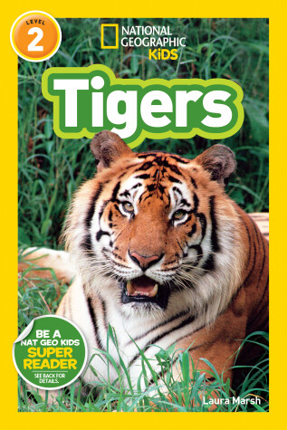 Book cover for National Geographic Kids Readers: Tigers