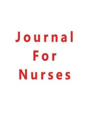 Cover of Journal For Nurses