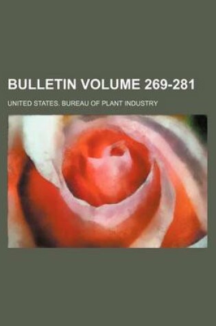 Cover of Bulletin Volume 269-281