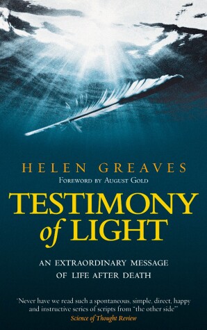 Book cover for Testimony of Light